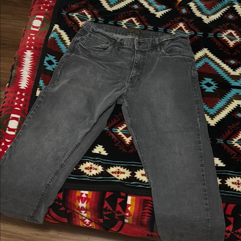 Vintage Gray Denim Jeans